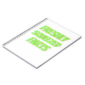 Funny Freshly Squeezed Farts Notitieboek (Linkerzijde)