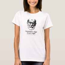 Funny Freud T-shirt 'Soms is een sigaar gewoon een