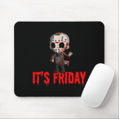 Funny Friday 13th Funny Halloween Horror  Muismat (Met muis)