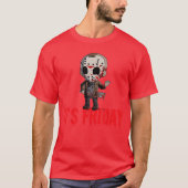Funny Friday 13th Funny Halloween Horror T-shirt (Voorkant)
