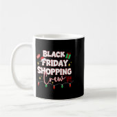 Funny Friday Shopng Crew Christmas Black Shopng Fa Koffiemok (Links)