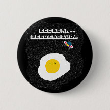 Funny Fried egg in de ruimte