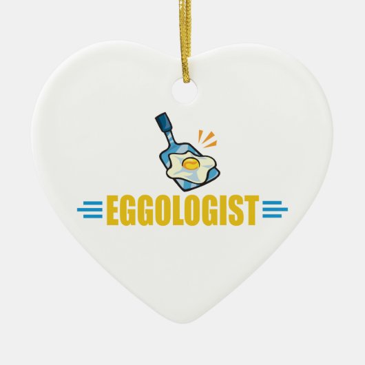 Funny Fried Eggs Keramisch Ornament (Voorkant)