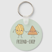 Funny Friend-chip chips chips Sleutelhanger (Voorkant)