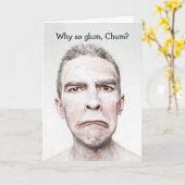 Funny Friend Humor Birthday Card Kaart (Gele Bloem)