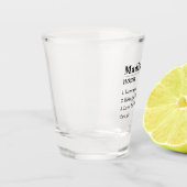 Funny Friend Personalized Name Definition Shot Glas (Links)