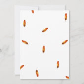 Funny Friendsgiving Invite Gobble Till You Wobble Kaart (Achterkant)