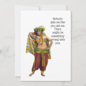 Funny Friendship Greeting Card (Voorkant)