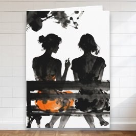 Funny Friendship Sarcasm | We Go Together Kaart