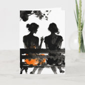 Funny Friendship Sarcasm | We Go Together Kaart (Voorkant)