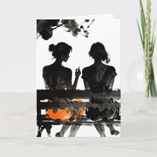 Funny Friendship Sarcasm | We Go Together Kaart (Voorkant)