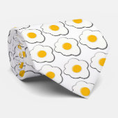 Funny friet-eieren voor ontbijt stropdas (Opgerold)