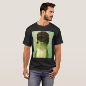 Funny Frog Beehive Bob Haircut Meme  T-shirt (Voorkant volledig)
