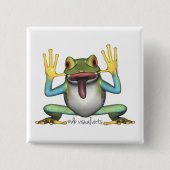 Funny Frog Button (Voorkant)