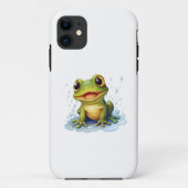 Funny frog Case-Mate iPhone case (Achterkant)