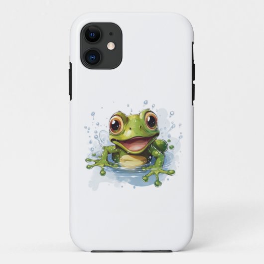 Funny frog Case-Mate iPhone case (Achterkant)