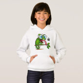 Funny Frog Donut Snack Hoodie - Knus Whimsical (Voorkant volledig)