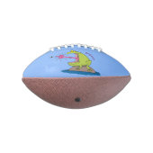 Funny frog en cartoon american football (Gedraaid 270)