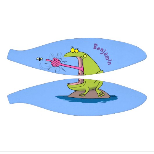 Funny frog en cartoon basketbal (Panelen)