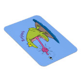 Funny frog en cartoon magneet (Rechterzijde)