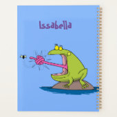 Funny frog en cartoon planner (Achterkant)