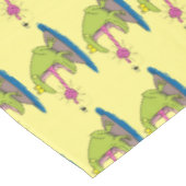 Funny frog en cartoon tafelkleed (Gekanteld)