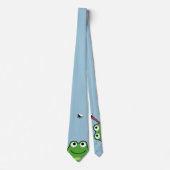 Funny Frog en Fly Stropdas (Voorkant)