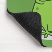 Funny frog en vlindervormig ontwerp muismat (Hoek)