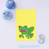 Funny frog flyer (Enkel)