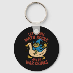 Funny Frog Goose Let's Roll Wiskunde Rocks and Sleutelhanger
