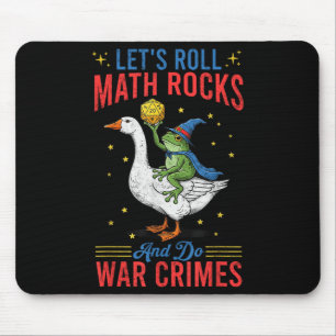 Funny Frog Goose Let's Roll Wiskunde Rocks En Doe Muismat
