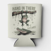 Funny Frog “Hang in There, It Gets Worse” Blikjeskoeler (Voorkant)