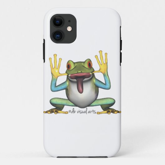 Funny Frog Hoesje-Mate ID™ iPhone 5 Hoesjes (Achterkant)