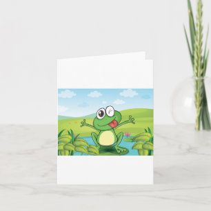 Funny Frog Kaart