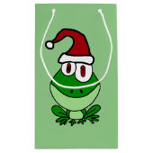 Funny Frog kerstcadetas Klein Cadeauzakje (Achterkant)