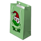 Funny Frog kerstcadetas Klein Cadeauzakje (Achterkant Gekanteld)