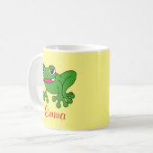 Funny frog koffiemok (Voorkant links)