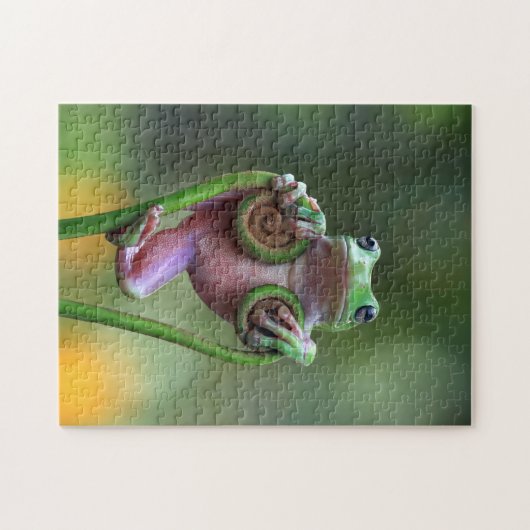 Funny Frog Legpuzzel (Horizontaal)