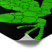 Funny Frog Lovers Polka Dot Art Student Happy Dot Poster (Hoek)