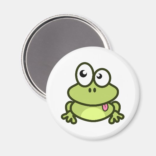 Funny frog magneet (Voorkant / Achterkant)