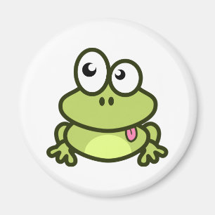 Funny frog magneet