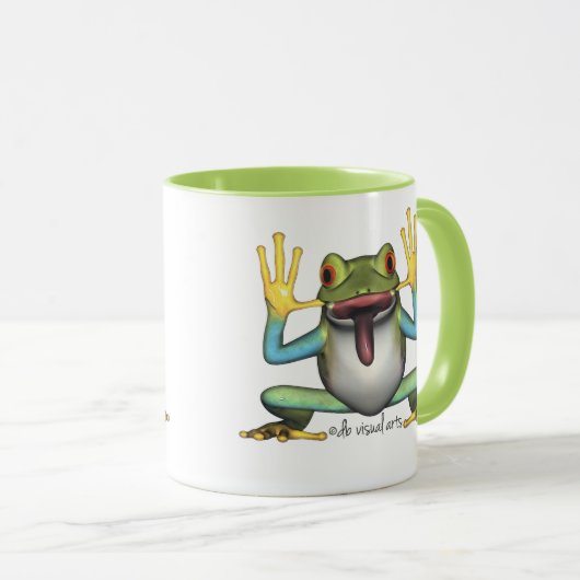 Funny Frog mok (Voorkant rechts)