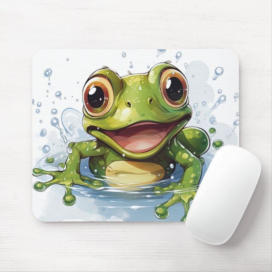 Funny frog muismat (Met muis)