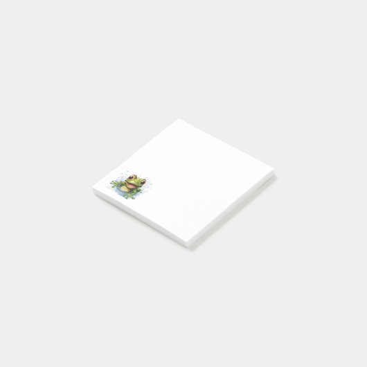 Funny frog post-it® notes (Schuin)