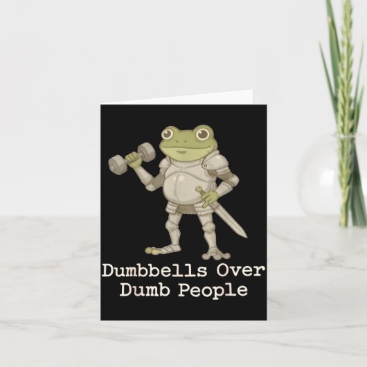 Funny Frog Pregnancy Announcement Medieval Pregnan Kaart (Voorkant)