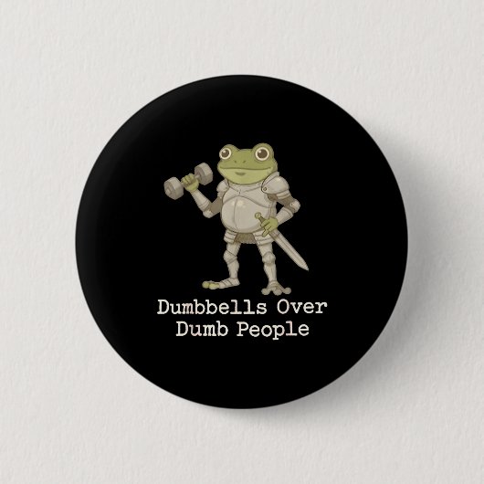Funny Frog Pregnancy Announcement Medieval Pregnan Ronde Button 5,7 Cm (Voorkant)