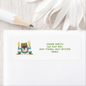 Funny Frog Return Address Labels (Insitu)