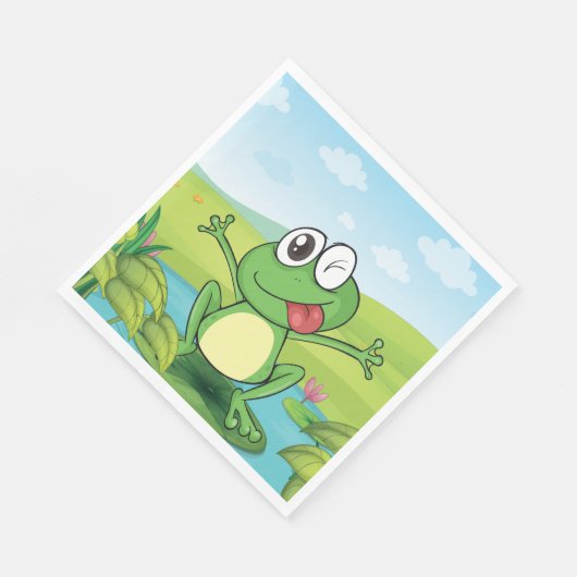 Funny Frog Servet (Hoek)
