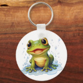 Funny frog sleutelhanger (Voorkant)