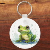 Funny frog sleutelhanger (Voorkant)